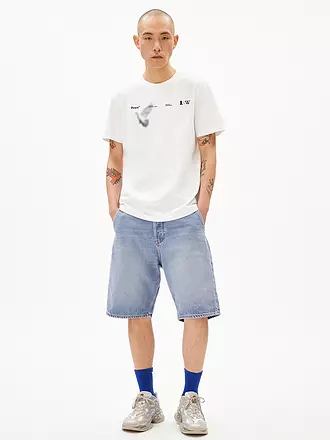 ARMEDANGELS | Camiseta MAARKOS WIKIPEDIA | weiss